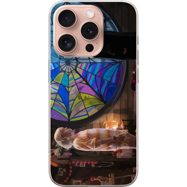 Apple iPhone 16 Pro Gennemsigtig cover Wednesday Addams