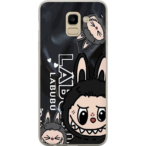 Samsung Galaxy J6 Gjennomsiktig deksel <nl>Labubu Black Energy