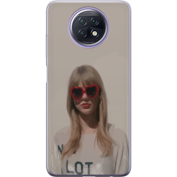 Xiaomi Redmi Note 9T Gennemsigtig cover Taylor Swift