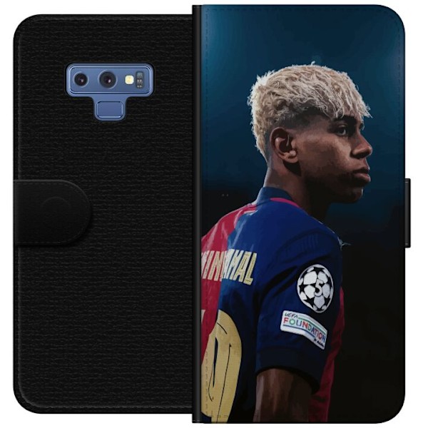 Samsung Galaxy Note9 Lompakkokotelo Lamine Yamal - Barcelonan