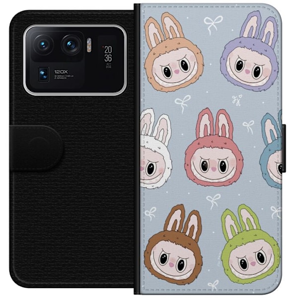 Xiaomi Mi 11 Ultra Lompakkokotelo Tähtikuvioitu hirviöasenne