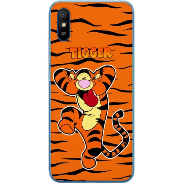 Xiaomi Redmi 9AT Gennemsigtig cover Tiger