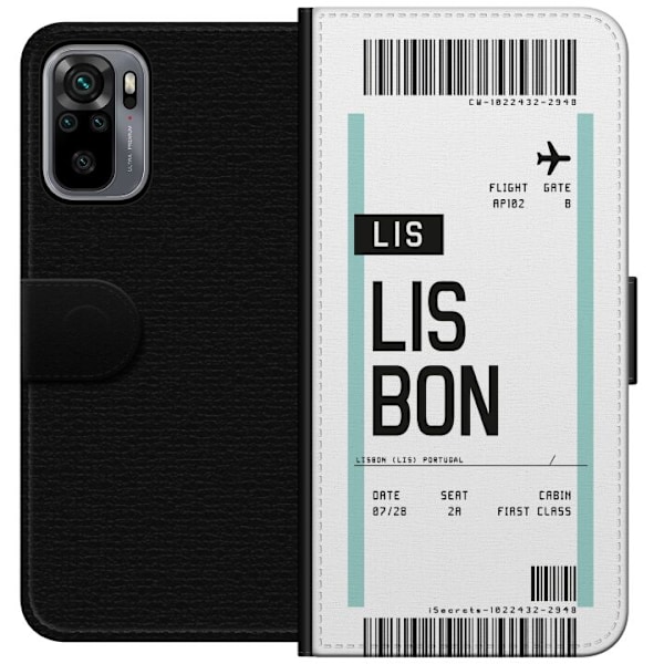 Xiaomi Redmi Note 10S Plånboksfodral Lissabon