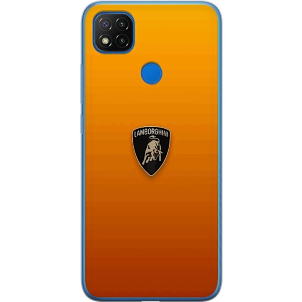 Xiaomi Redmi 9C Genomskinligt Skal Lamborghini