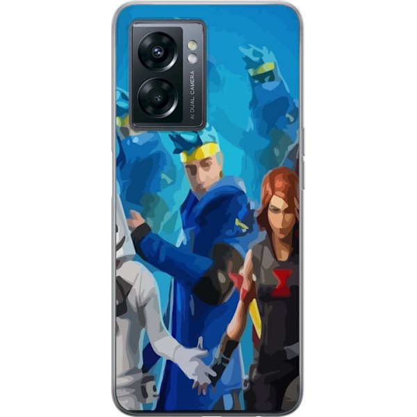 OnePlus Nord N300 Gennemsigtig cover Fortnite