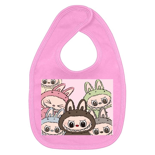 Baby Hagesmæk Labubu Classics Mørkrosa one size