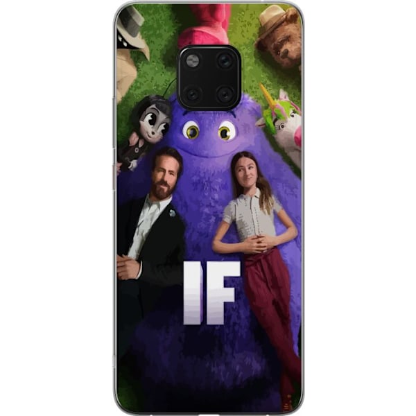 Huawei Mate 20 Pro Läpinäkyvä kuori IF: Låtsaskompisar
