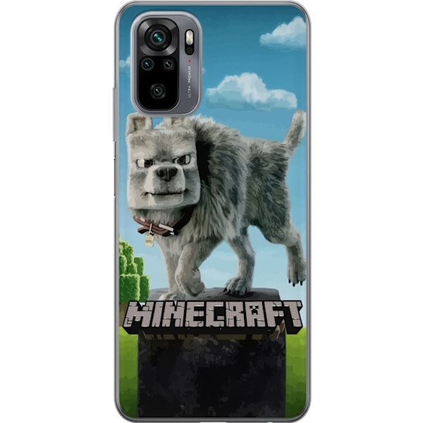 Xiaomi Redmi Note 10S Läpinäkyvä kuori A Minecraft Movie