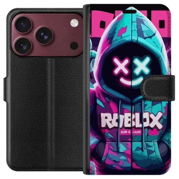 Kompatibelt Lommeboketui til Apple iPhone 18 Pro Max Roblox