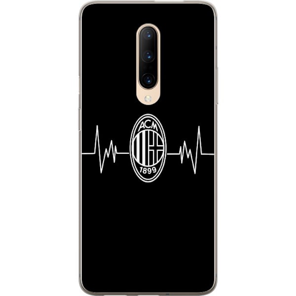 OnePlus 7 Pro Läpinäkyvä kuori AC Milan