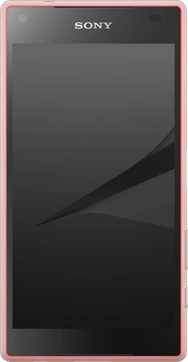 Kompatibelt Mobildeksel til Sony Xperia Z5 Compact Grå steinsvamp - Grått motiv med grå steinsvamp. grå