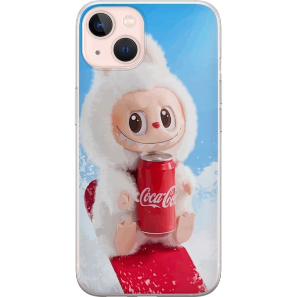 Apple iPhone 13 Läpinäkyvä kuori Labubu Summer Edition