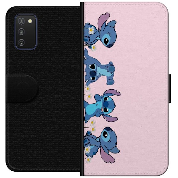 Samsung Galaxy A03s Lompakkokotelo  Stitch Nauru & Leikki –