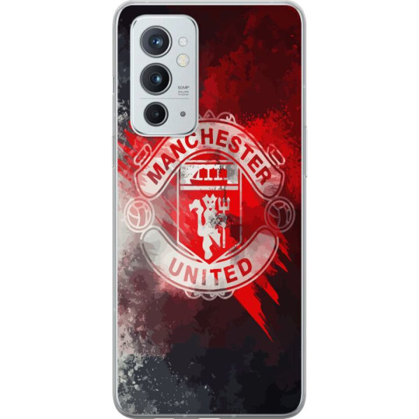 OnePlus 9RT 5G Läpinäkyvä kuori Manchester United
