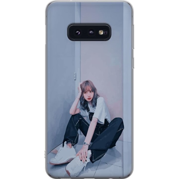 Samsung Galaxy S10e Genomskinligt Skal Lisa from Blackpink – K-pop Style Icon