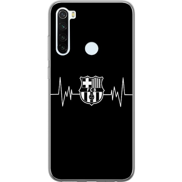 Xiaomi Redmi Note 8 Läpinäkyvä kuori FC Barcelona