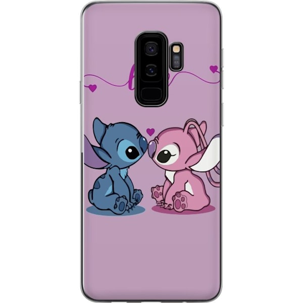 Samsung Galaxy S9+ Läpinäkyvä kuori Lilo & Stitch – Angel
