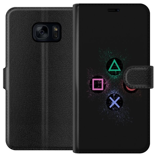 Samsung Galaxy S7 Plånboksfodral Gaming