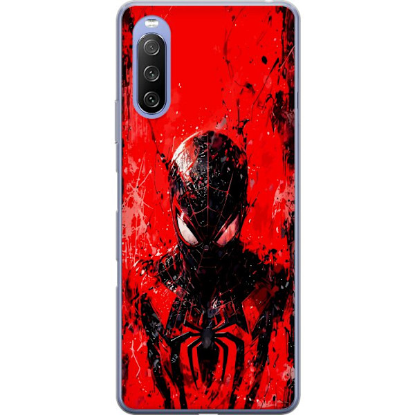 Sony Xperia 10 III Lite Gennemsigtig cover Spider Man