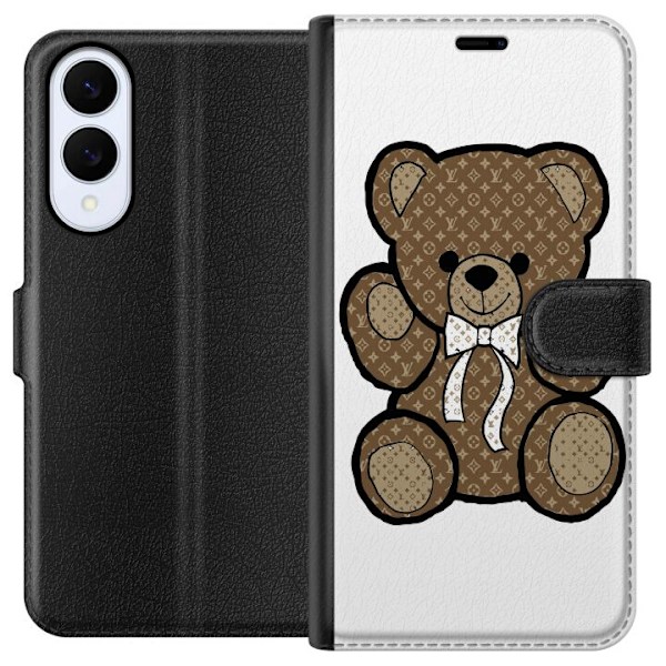 Samsung Galaxy S25 Edge Lompakkokotelo Teddy LV Bear