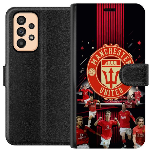 Samsung Galaxy A53 5G Tegnebogsetui Manchester United F.C.