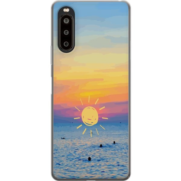 Sony Xperia 10 II Gjennomsiktig deksel Solnedgang