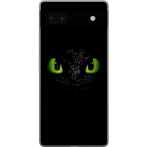 Google Pixel 6a Läpinäkyvä kuori Kuinka kouluttaa lohikäärmeesi