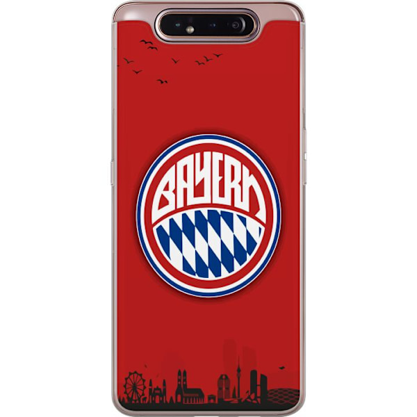 Samsung Galaxy A80 Genomskinligt Skal FC Bayern Munich