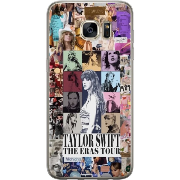 Samsung Galaxy S7 edge Gennemsigtig cover Taylor Swift - Eras