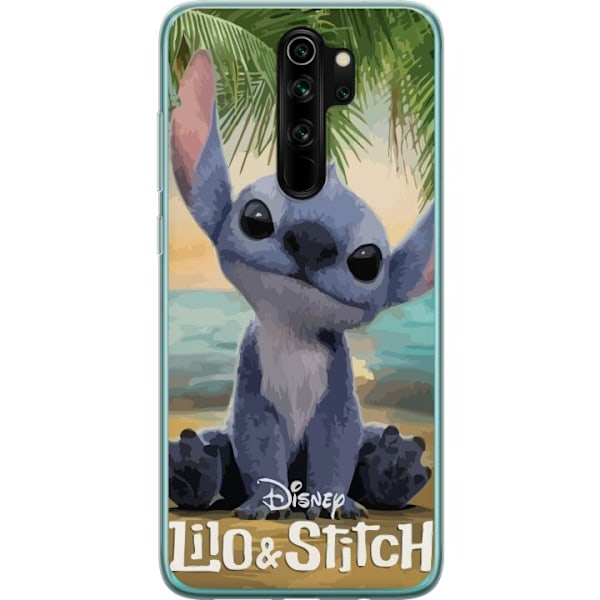 Xiaomi Redmi Note 8 Pro  Genomskinligt Skal Stitch Kärleksfull – Med Hjärtan & Kawaii-känsla