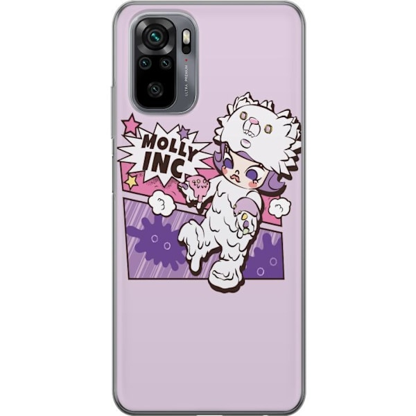 Xiaomi Redmi Note 10 Genomskinligt Skal POP MART | Molly