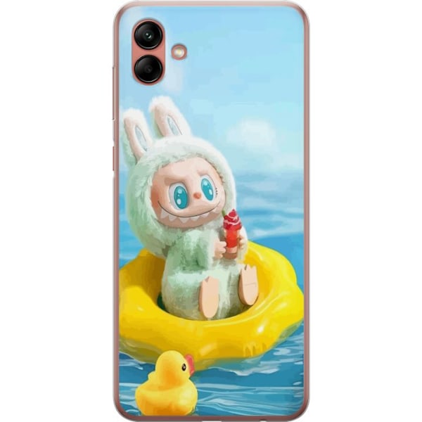 Samsung Galaxy A04 Läpinäkyvä kuori Labubu Macaron-sarja