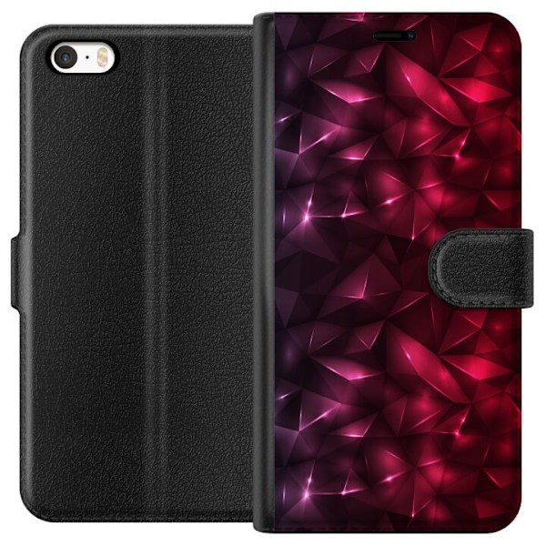 Apple iPhone 5 Plånboksfodral Tempting Red