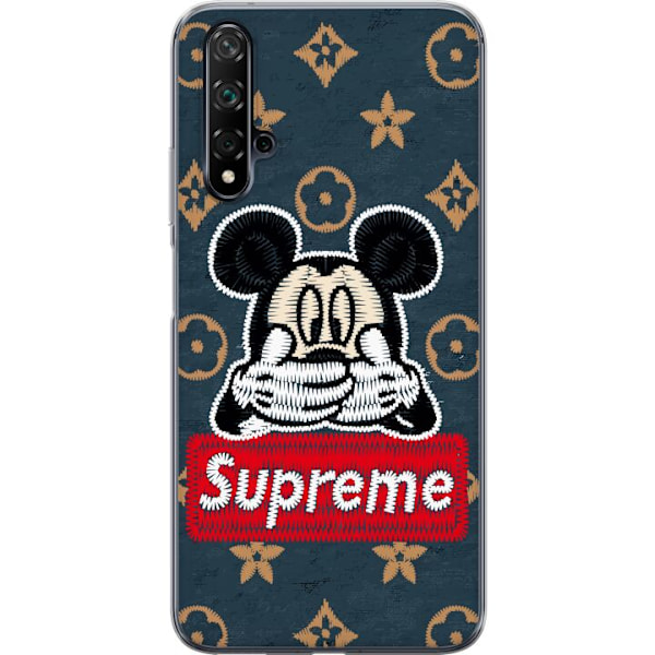 Huawei nova 5T Läpinäkyvä kuori OOPS mickey