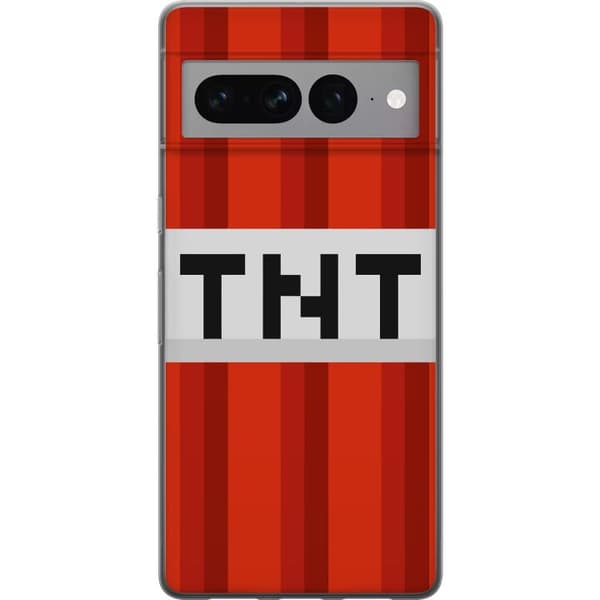 Kompatibelt Mobilskal till Google Pixel 7 Pro Minecraft TNT