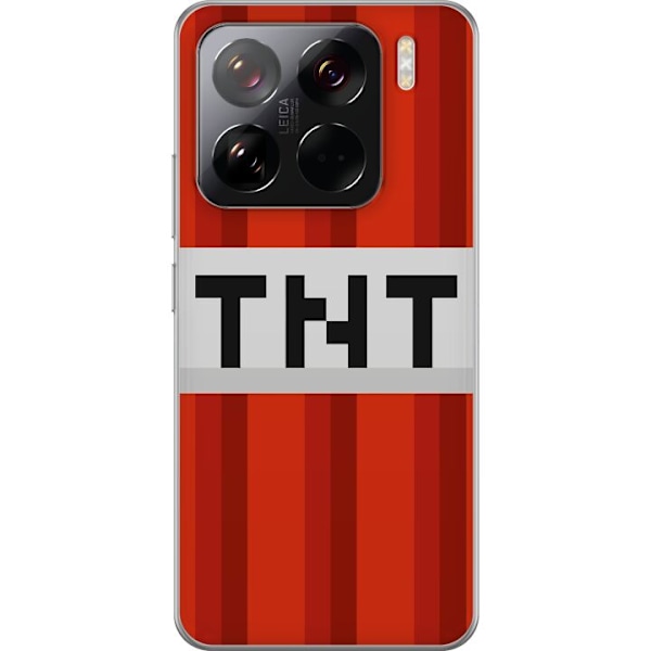 Xiaomi 15 Pro Läpinäkyvä kuori Minecraft TNT