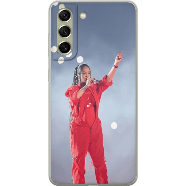Samsung Galaxy S21 FE 5G Gennemsigtig cover Rihanna – Trendsetting Looks & Style