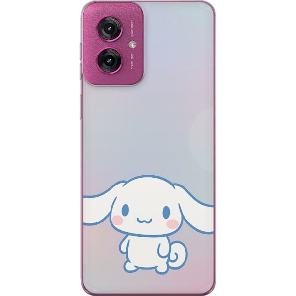Motorola Moto G55 Läpinäkyvä kuori Kawaii Sanrio Cinnamonroll