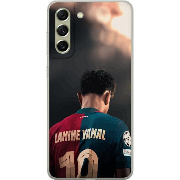 Samsung Galaxy S21 FE 5G Läpinäkyvä kuori Lamine Yamal