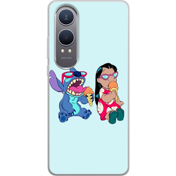 OnePlus Nord CE4 Lite Läpinäkyvä kuori Lilo & Stitch