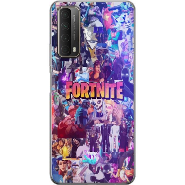 Huawei P smart 2021 Läpinäkyvä kuori Fortnite