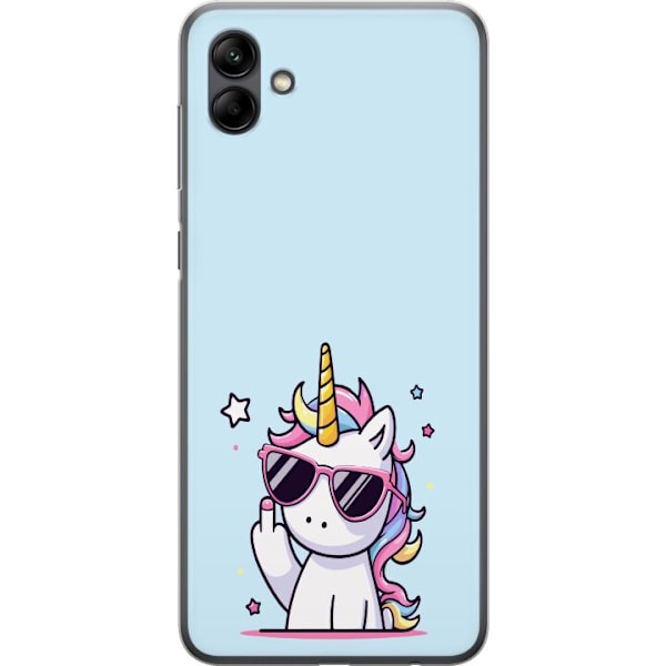 Samsung Galaxy A05 Gjennomsiktig deksel Einhorn