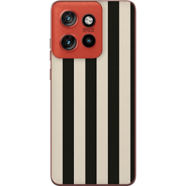 Motorola Edge 50 Neo Genomskinligt Skal Line Flow