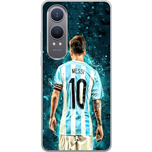 OnePlus Nord CE4 Lite Läpinäkyvä kuori Messi