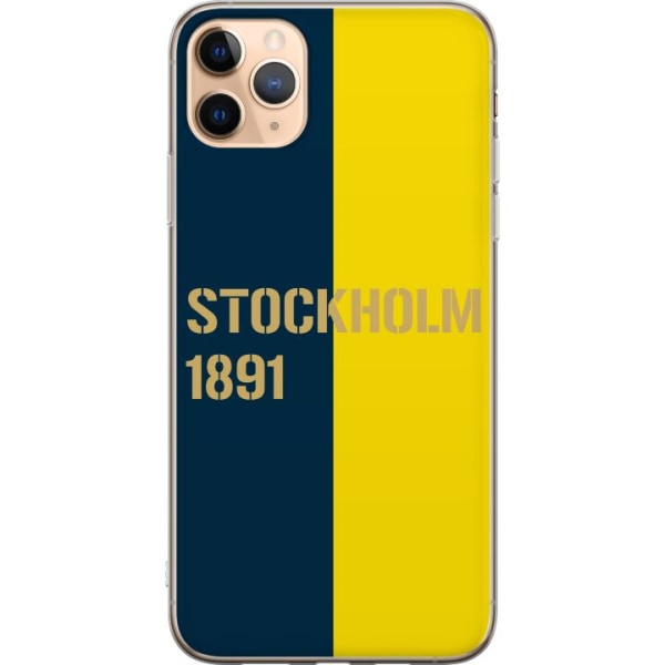 Apple iPhone 11 Pro Max Gennemsigtig cover Stockholm 1891