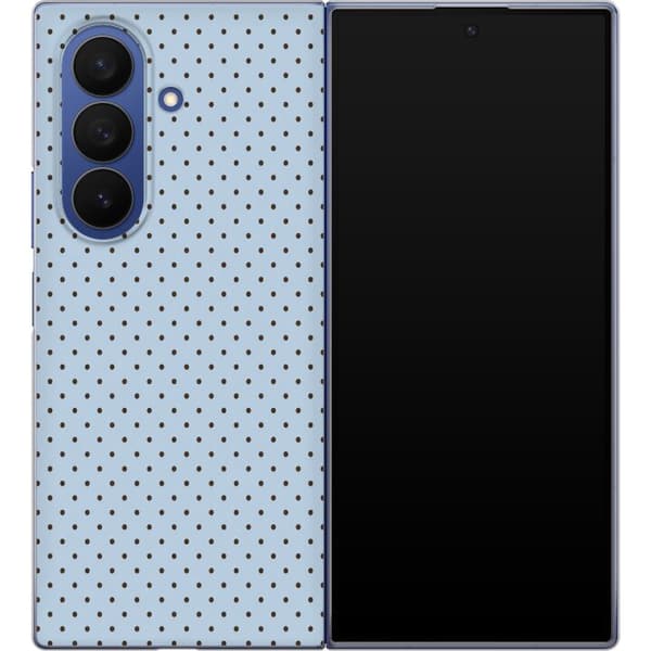 Kompatibelt Mobildeksel til Samsung Galaxy Z Fold7 Blå himmelprikker blå