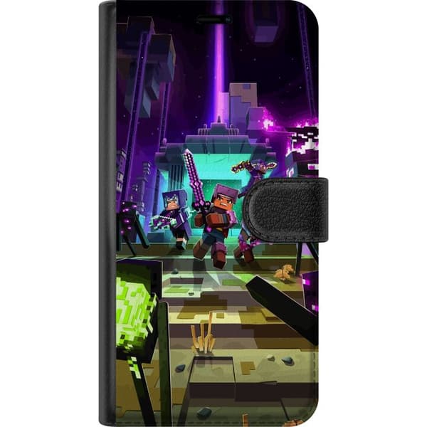 Kompatibelt Lommeboketui til Apple iPhone 8 Plus Minecraft