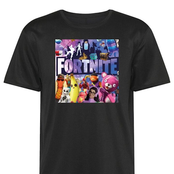 Trænings T-shirt | Sport T-shirt til Voksen Fortnite Medium