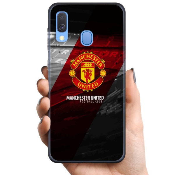 Samsung Galaxy A40 TPU Matkapuhelimen kuori Manchester United