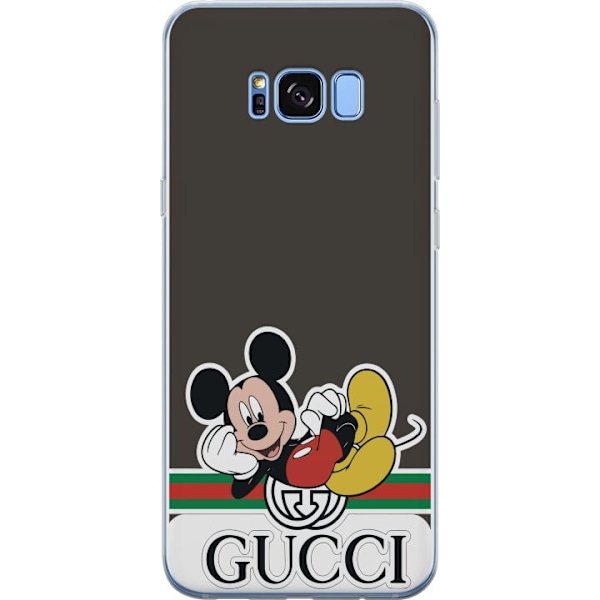 Samsung Galaxy S8 Läpinäkyvä kuori Gucci Musse Pig